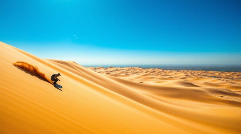 Gumuk Pasir Parangkusumo, Sandboarding di Gumuk Pasir, Wisata Gumuk Pasir Jogja,