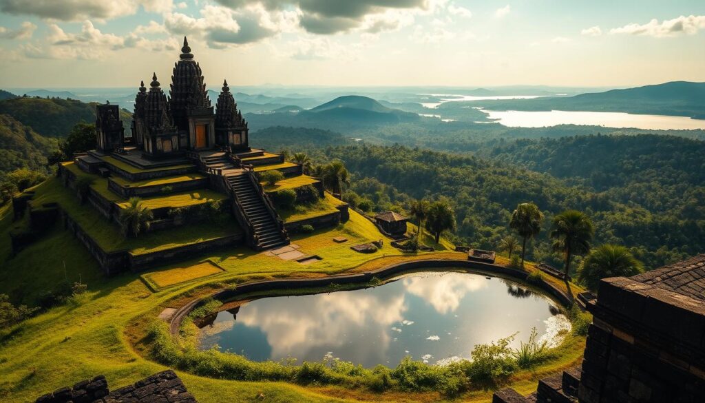 Pemandangan Alam Candi Ratu Boko